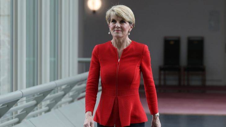 Julie Bishop, gelecek seçimlerde yeniden aday olacak