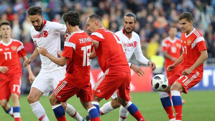 Türkiye, UEFA Uluslar B Ligi ilk maçında Rusya’ya 2-1 mağlup oldu.