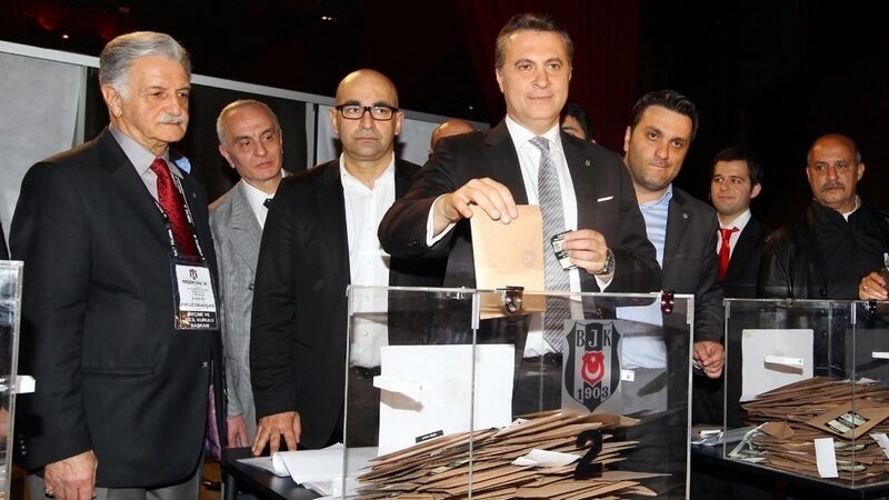 Beşiktaş’ta, Fikret Orman yeniden başkan