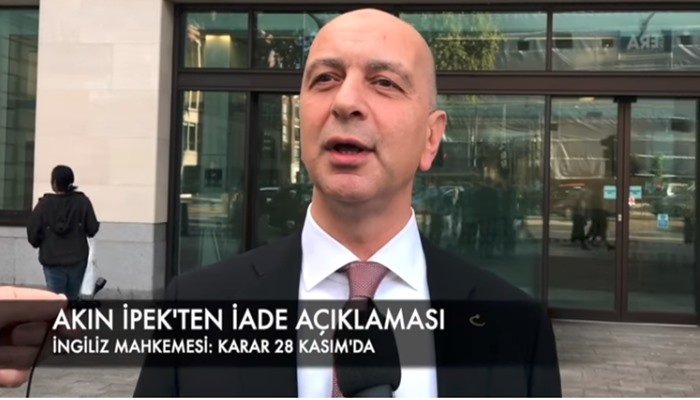 MAHKEME TAMAMLANDI, KARAR 28 KASIM’DA AÇIKLANACAK: AKIN İPEK’TEN İLK AÇIKLAMA