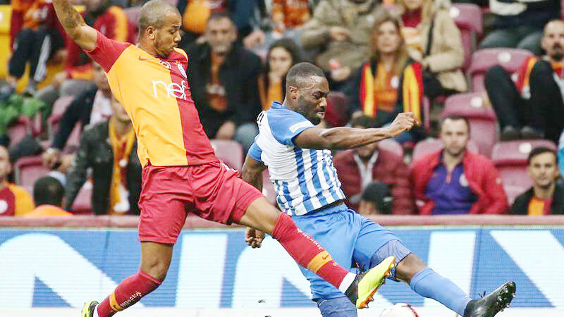 G.Saray Erzurumspor karşısında  çok zorlandı, 3 puanı 1 golle aldı