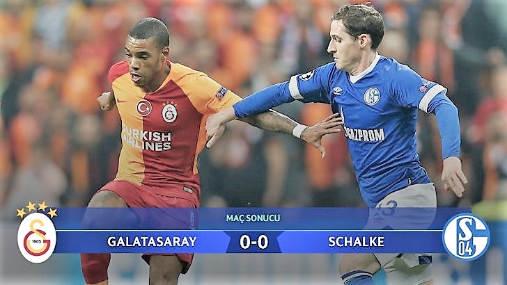 Galatasaray sahasında Schalke 04 ile berabere