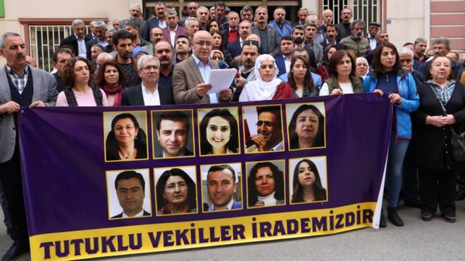 HDP’nin 9 milletvekilinin tutuklanmasının ikinci yılı
