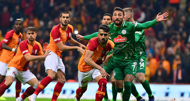 Galatasaray, Çaykur Rizespor’la 2-2 berabere kaldı