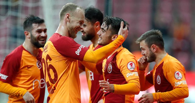 Türkiye Kupası rövanş maçında Galatasaray çeyrek finale yükseldi