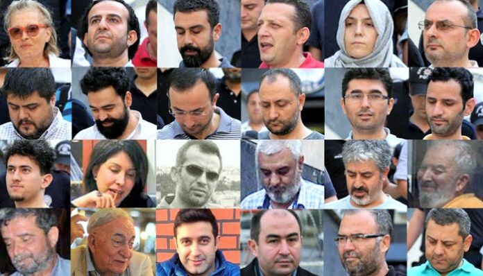 112 journalists given various jail sentences in Turkey in 2018