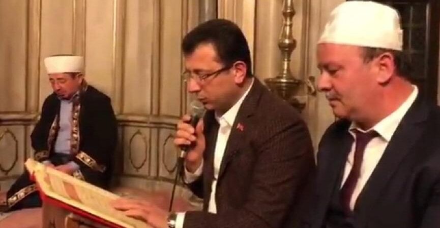 İmamoğlu Yeni Zelanda’da hayatını kaybedenler için Yasin-i Şerif okudu