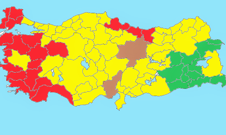 Kürt coğrafyasının yoğun olduğu doğu ve güney doğu illerinin son durum