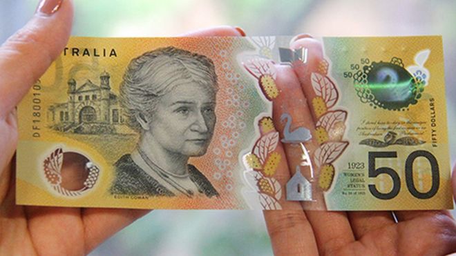 Avustralya’nın yeni banknotunda yazım hatası tespit edildi