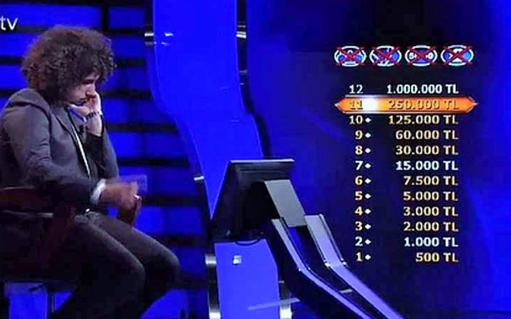 19 yaşındaki Arda, 1 milyon liralık soruyu açtırdı!