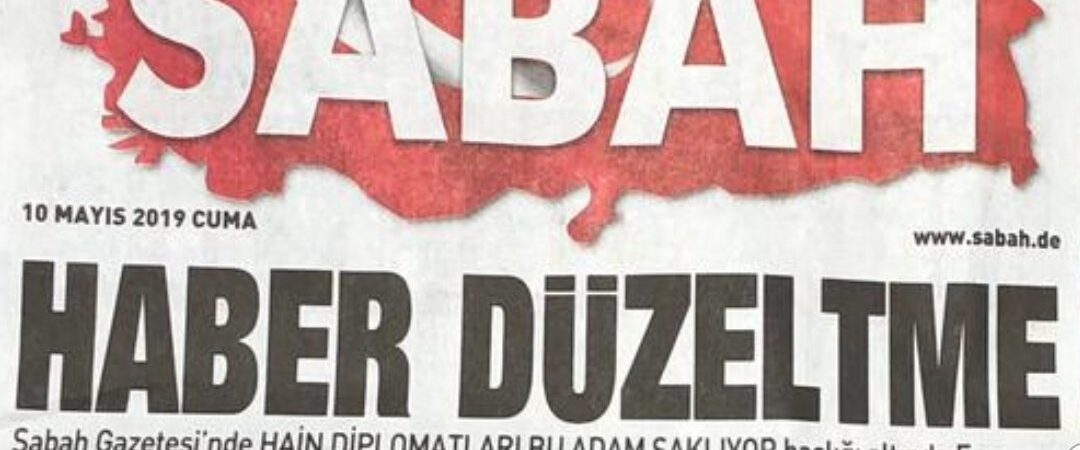 Havuz’un amiral gemisi Sabah Gazetesi yalana doymuyor: Gürcistan’da gözaltında dediği Adem Önal, haberi yalanladı