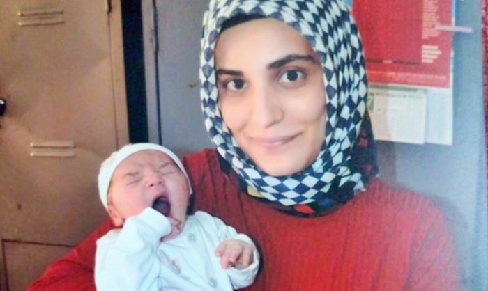 Safiye bebek ve annesi tahliye oldu