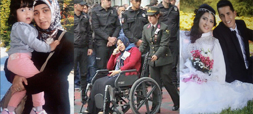 Şehit eşi Sezen Ataş adli kontrolle serbest bırakıldı