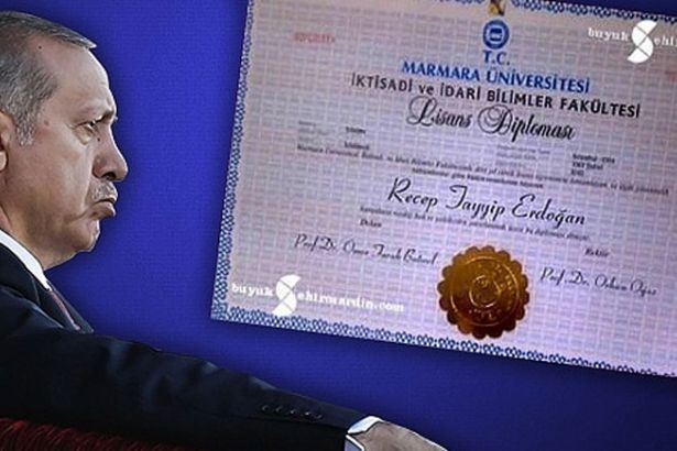 Erdoğan’ın ‘sahte diploması’ Mercek’te!