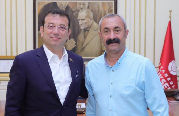 ‘Komünist başkan’ Maçoğlu, Ekrem İmamoğlu’nu ziyaret etti: Kendimize ait bir yer olarak gördük