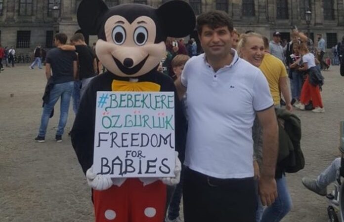 HDP eski Milletvekili Amsterdam’dan “Tutsak Bebeklere Özgürlük” çağırısını yaptı