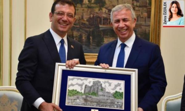 Mansur Yavaş, İmamoğlu’nu ziyaret etti. İki başkan yolsuzluğu tarihe gömeceklerini söyledi