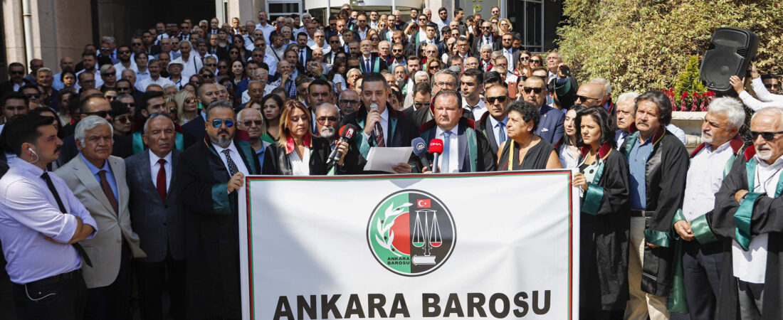 Ankara Barosu, Saray’ın törenine katılmadı: Her türlü tahakkümün karşısındayız