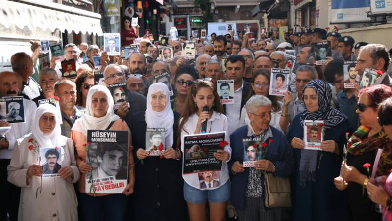 Cumartesi Anneleri, Taksim’de: Türkiye’de devletin temeli çürümüştür