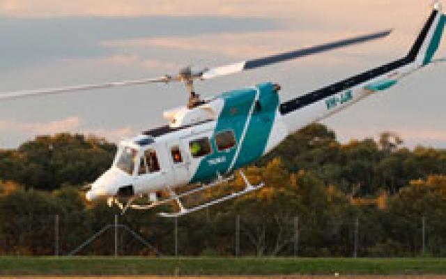 Anna Bay kasabasında helikopter kazası