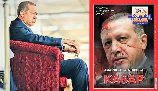El-Ahram dergisindan Erdoğan’a ağır kapak: Arap Dünyası’nın başına ‘halife’ olacaktı, Arap Medyası ‘kasap’ yaptı