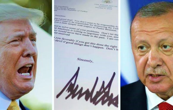 Hani o mektubu çöpe atmıştınız: Erdoğan, Trump’ın “aptal olma” dediği mektubu ABD’ye götüreceğini söyledi
