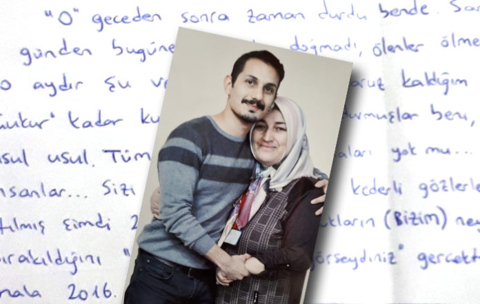 Harbiyeli Mustafa cezaevinden yazdı: Bizde sene hâlâ 2016!
