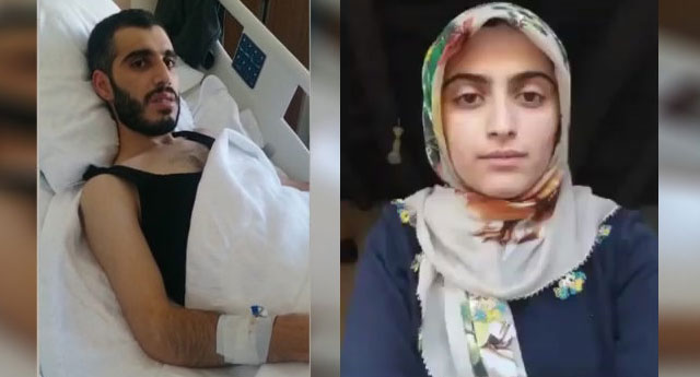 Ceylan, hasta tutuklu abisi Veysel Avunan’la son görüşünü hıçkırıklarla anlattı