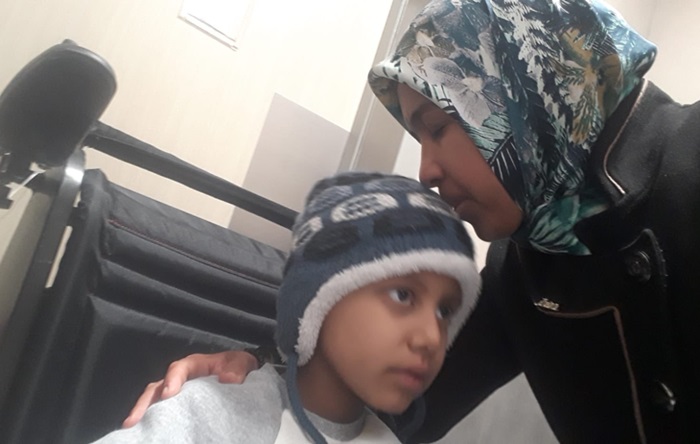 Ahmet Burhan, tedavi için Almanya’ya yşa ulaştı