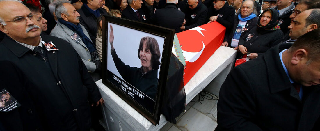 Rahşan Ecevit son yolculuğuna uğurlandı