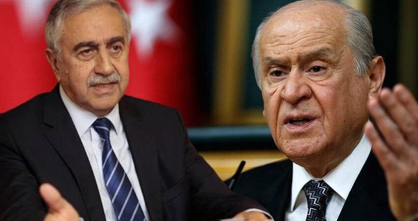 KKTC Cumhurbaşkanı, Bahçeli’ye: Hakaretlerinin tümünü aynen iade ediyoruz