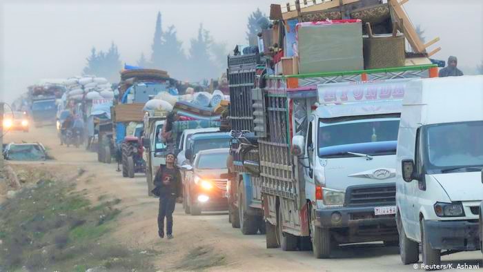 BM: İdlib’de 700 bin sivil kaçmak zorunda kaldı