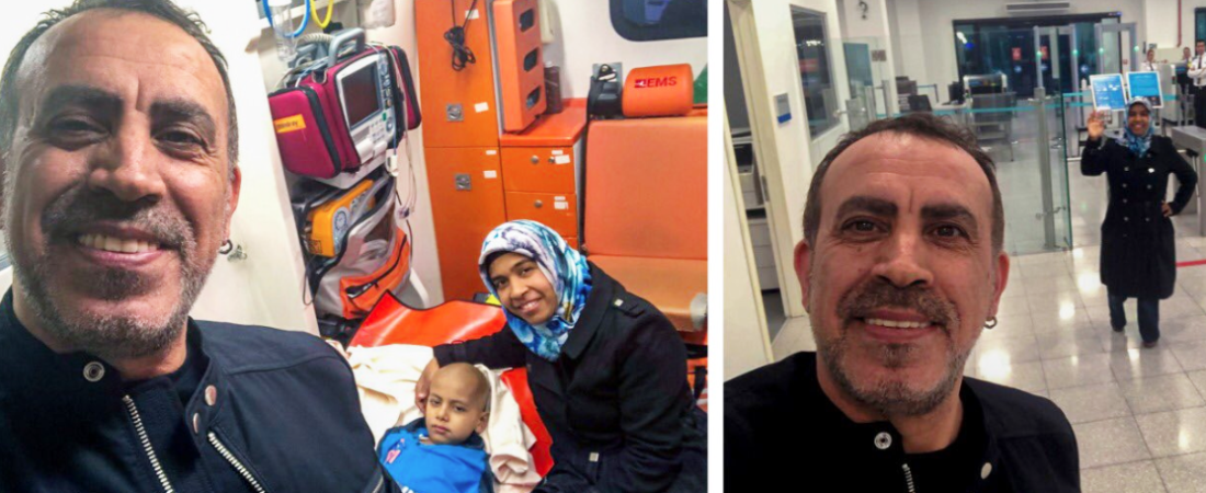 Haluk Levent uğurladı: Ahmet Burhan, nihayet annesiyle birlikte Almanya’da