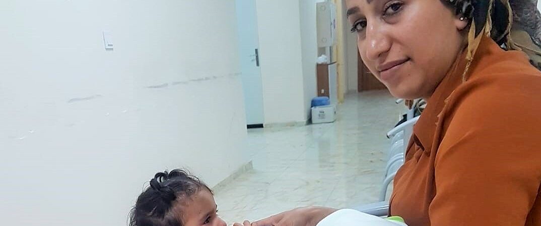 10 günlükken annesiyle hapse giren Omedya bebek 40 günlük oldu
