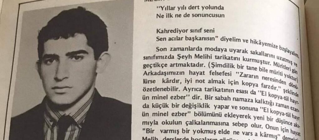 Melih Bulu’nun yıllığı ortaya çıktı: ‘Kopya farzdır’