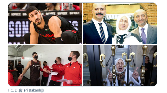 Enes Kanter son zaferini Melek Anne’ye adadı