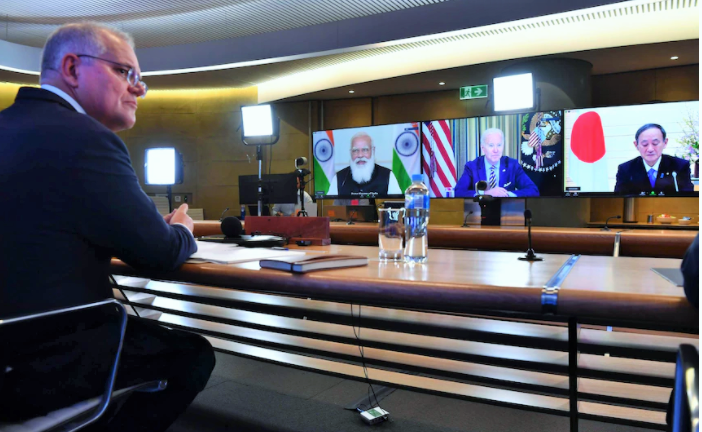 QUAD’a üye ülke liderlerinden dörtlü zirve: Çin’e karşı ittifak, Covid19’a karşı ortak işbirliği