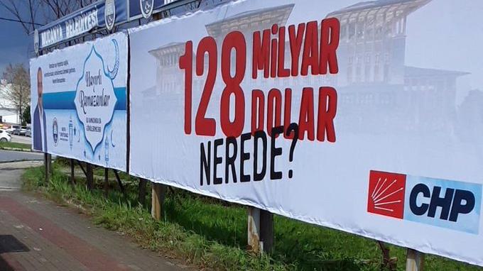 ‘128 milyar dolar nerede?’ afişine suç uyduramayan savcı, topu valiliğe attı