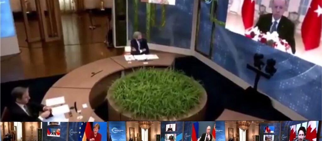 Biden, İklim Zirvesi’nde Erdoğan konuşmaya başlayınca salondan ayrıldı