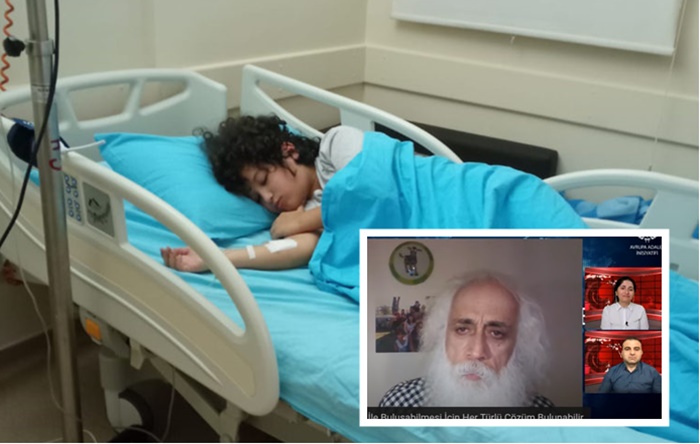Suavi’den örnek hareket: Anne ve babası tutuklu lösemi hastası Hakan’a moral verdi