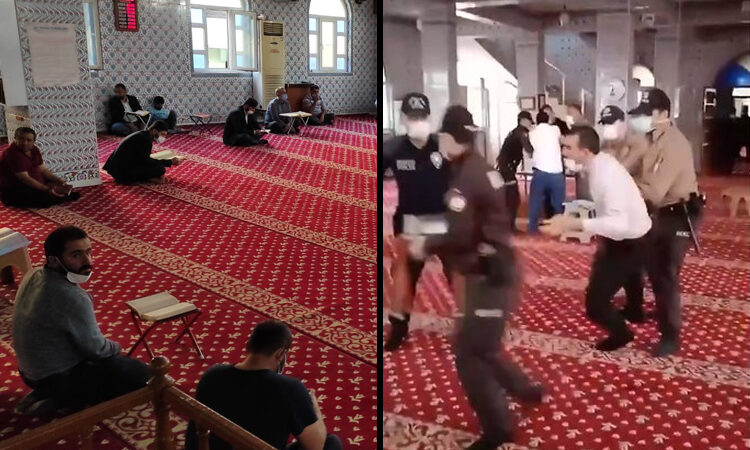 İtikaf ibadetine terör suçlaması: Valilik video kayıtlarına rağmen camiye postalla girilmesini inkâr etti