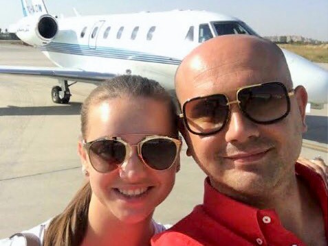İş adamların gaspedilen malına çöken Cihan Ekşioğlu ve eşi Katerina’nın jet sefası