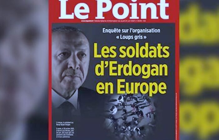 ‘Erdoğan’ın Avrupa’daki askerleri’ Le Point’in kapağında