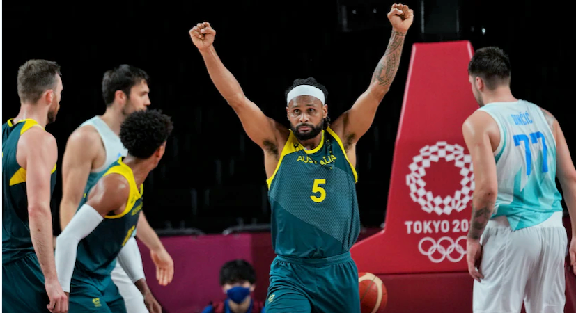 Basketbol tarihinde bir ilk: Avustralya ilk Olimpiyat erkekler madalyasını kazandı