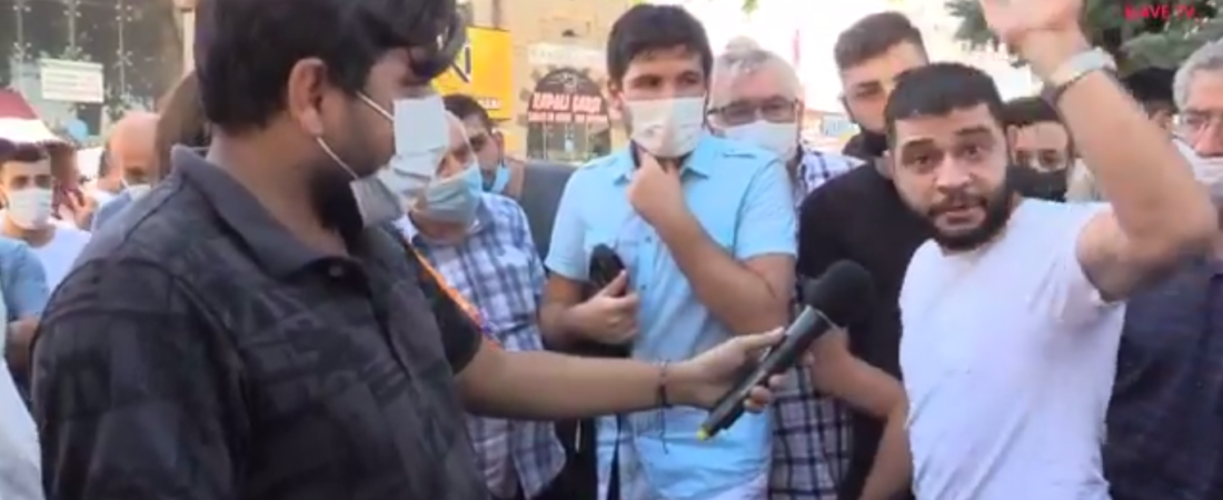 Suriyeli gencin cevabı herkesi susturdu: Onlar saraylarda en güzel yemeklerini yerler, siz de birbirinizi