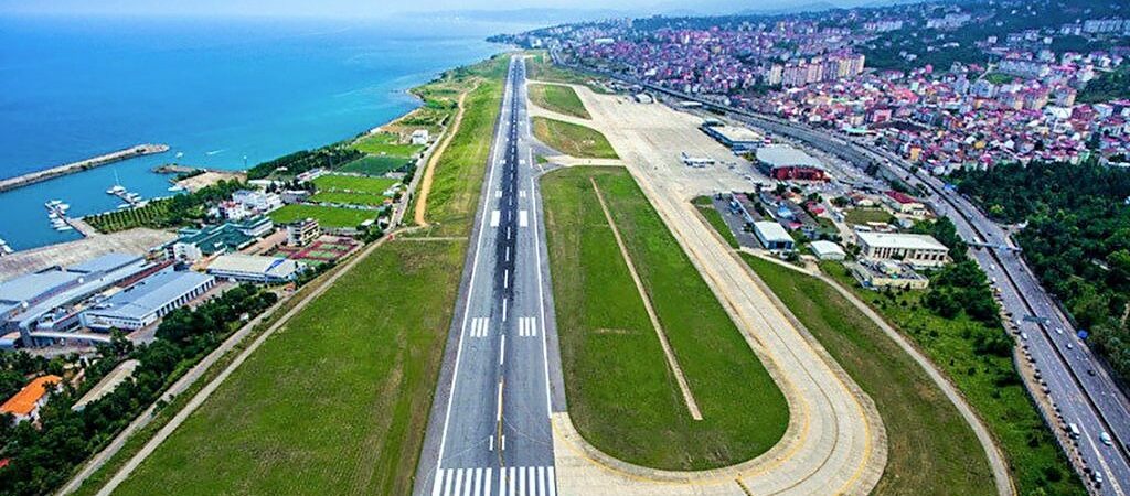 Çatlayan Trabzon Havalimanı pistinin altından da “5’li çete” çıktı