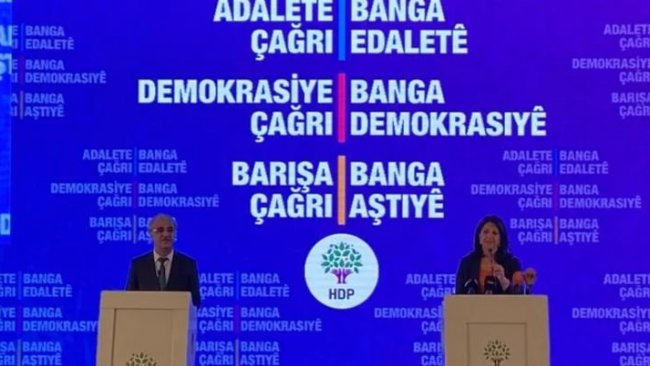 HDP’den Demokrasi Tutum Belgesi: Siyasi davaların sonuçları ortadan kaldırılsın