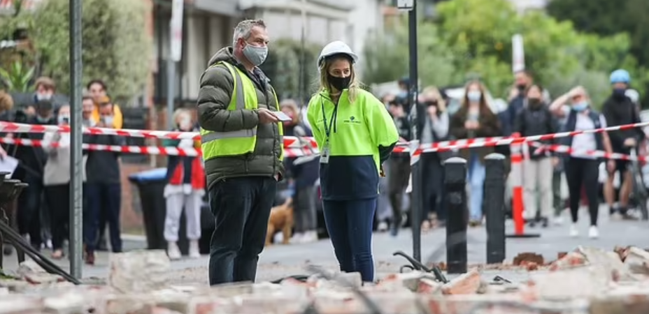 Melbourne’de 5,8 büyüklüğünde deprem: 46 bina hasar gördü
