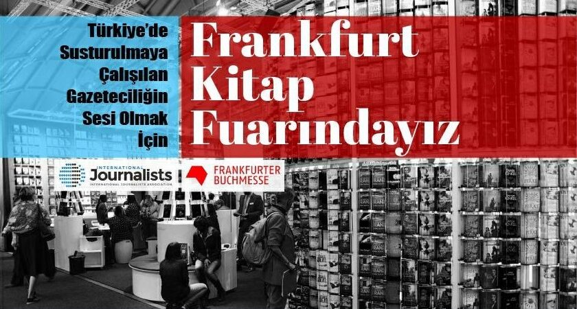 International Journalists, Frankfurt Kitap Fuarı’nda: Sürgündeki gazeteciler, tutuklu meslektaşlarının sesi oluyor
