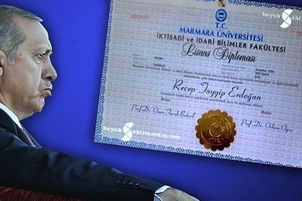 Erdoğan’ın diplomasının açıklanmasına ‘özel hayatın gizliliği’ reddi
